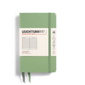 Leuchtturm1917 Notebook Pocket A6 Hardcover 187 Numbered Pages